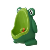 Generic-Baby urinal boy frog wall-mounted urinal child urinal boy standing child urinal green