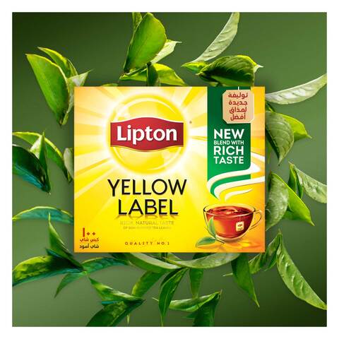 Lipton Yellow Label Teabags 100 Bags