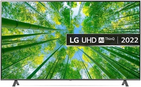 LG UQ8000 Series, 75 Inch, 4K Active HDR, 75UQ80006LD, Black (Cinema Screen Design, WebOS Smart AI ThinQ UHD 4K TV 2022)