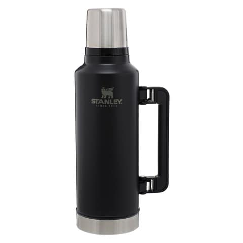 Black store flask bottle