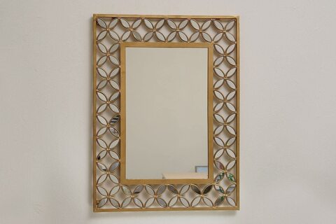 Pan Emirates Home Furnishings Onilious Wall Mirror Gold 62X81cm 192Caf9900031
