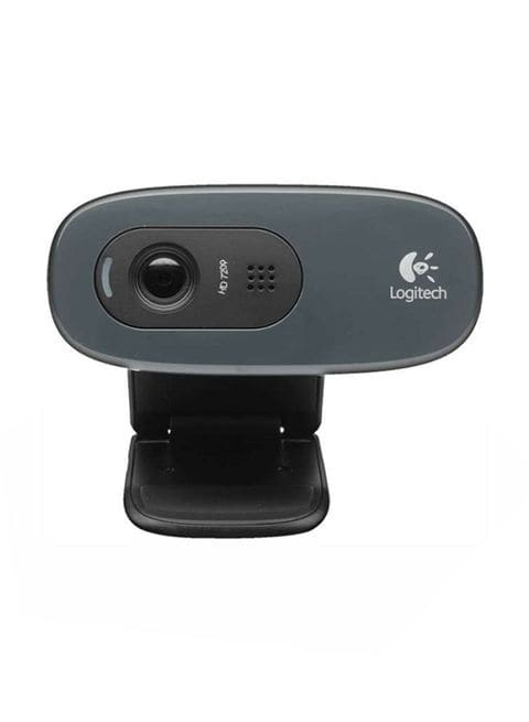 Logitech C270 Desktop Or Laptop Webcam Black