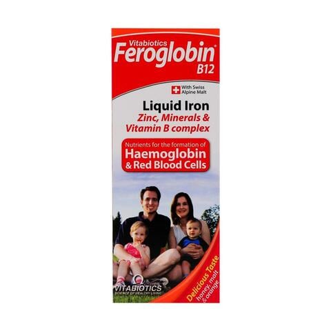 Vitabiotics Feroglobin Syrup 200 ml