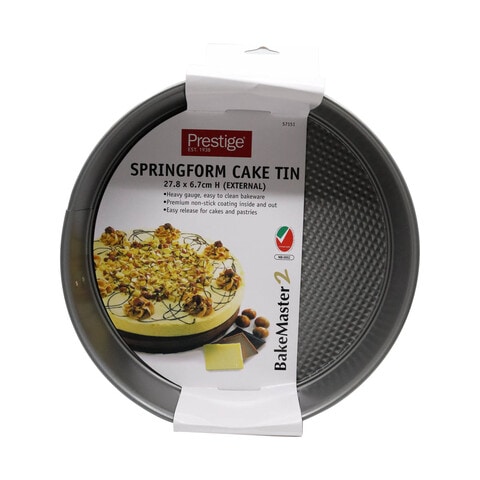 Prestige BakeMaster 2 Springform Cake Tin Grey 27.8cm