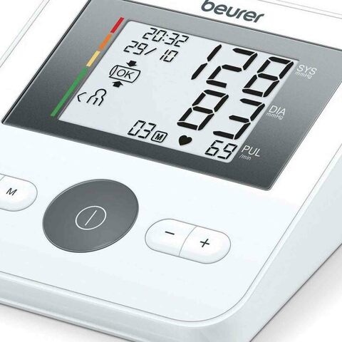 Beurer BM 27 Oberam Upper Arm Blood Pressure Monitor White
