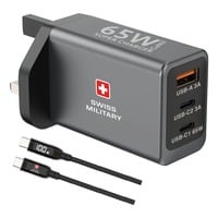Swiss Military GaNII 3 USB Super Charger 65W