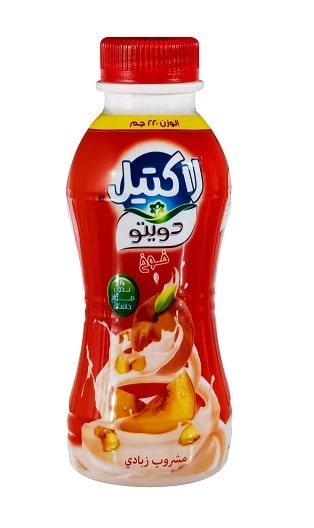 اشتري لاكتيل دويتو مشروب زبادي بالخوخ - 220 مل في مصر