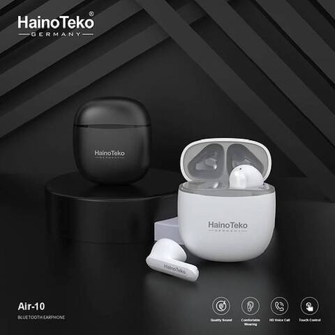 Air-10 Germany True Wireless Bluetooth Earphone White