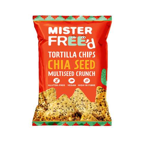 Mister Freed Tortilla Chips With Chia Seed Gluten Free 135g