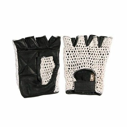 Gloves Leather Driving XL Black