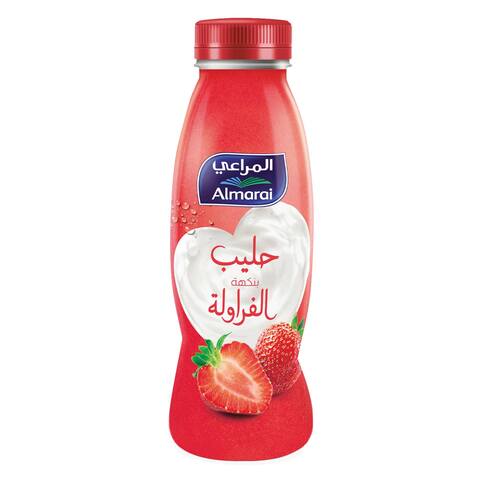 Almarai Strawberry Flavored Fresh Milk 360ml