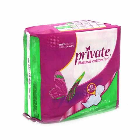 Private Feminine Pads Normal 30Pieces