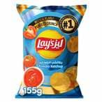 Buy Lay’s Tomato Ketchup Potato Chips, 155g in Saudi Arabia