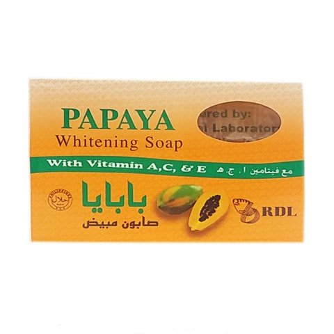 RDL Papaya Whitening Soap White 135g Online Carrefour UAE