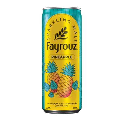 Fayrouz Pineapple Malt Drink - 330ml