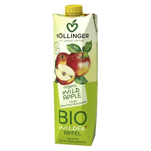 Hollinger Organic Wild Apple Juice 1L