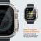 Spigen Ultra Hybrid designed for Apple Watch Ultra case cover with Tempered Glass Screen Protector for Apple Watch ULTRA (49mm) - Crystal Clear