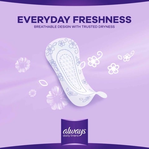 Always Dailies Fresh & Protect Panty Liners Normal - Sanitary Pads