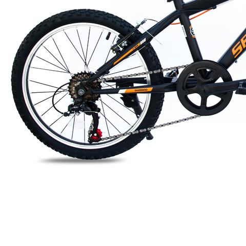 Spartan Panther MTB Bicycle Black 20inch