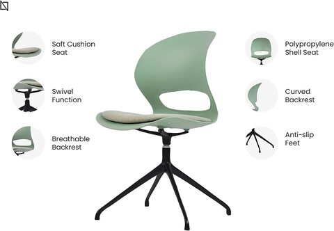 Cushioned deals swivel chair