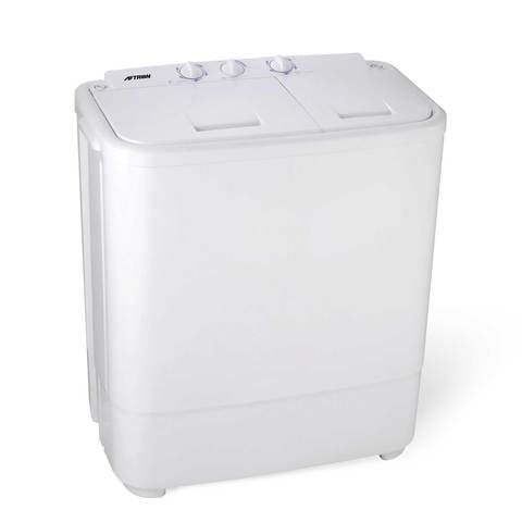 Aftron Top Load Washing Machine Semi-Automatic AFW66100 6Kg White (Plus Extra Supplier&#39;s Delivery Charge Outside Doha)