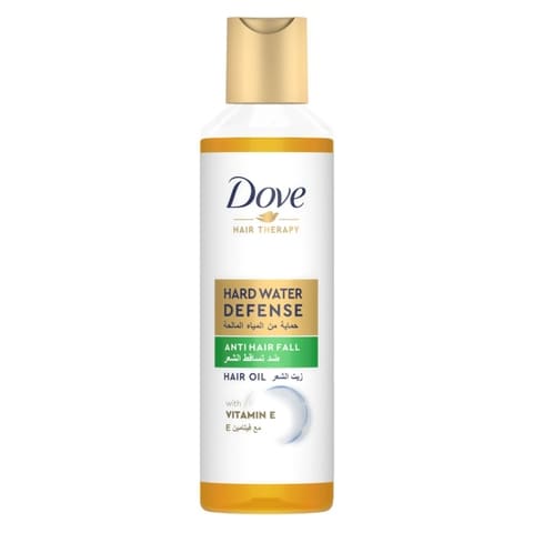 Dove Hair Therapy Pre -Wash Hair Oil For Reduced Hair Fall Hard Water Defense 98% Less Hair Fall After The 1St Wash 160ml