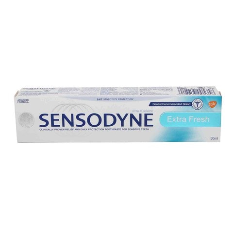 Sensodyne Rapid Relief Sensitive Toothpaste - Extra Fresh - Shop