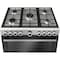 Bosch Series 4, Full Gas Cooking Range 90 X60 Cm, 5 Burners, Stainless Steel, HGVDA0Q50M