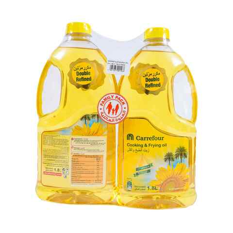 Carrefour Cooking And Frying Oil 1.8L Pack Of 2 price in UAE ...