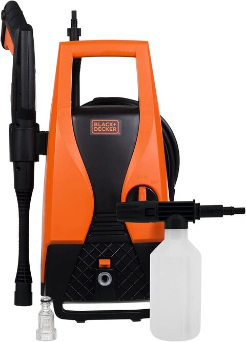 Buy Black Decker Pressure Washer 1400W Orange Black PW1450TD