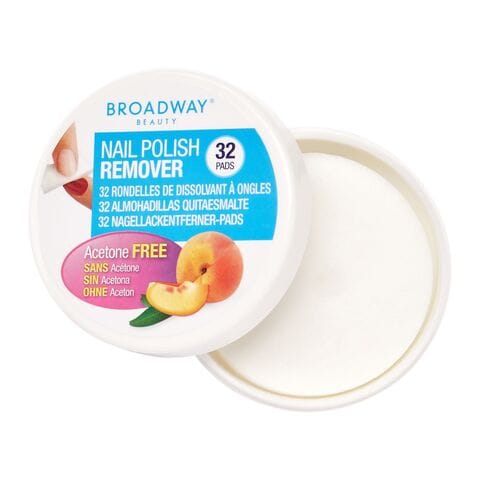 Broadway Beauty Nail Polish Remover Pads 36C White 32 count