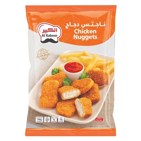 Buy Al Kabeer Chicken Nuggets 750g in Saudi Arabia