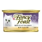 Buy Purina Fancy Feast Grilled Beef Wet Cat Food 85g in UAE