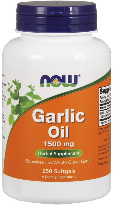 Now Foods, Garlic Oil 1500 Mg. 250 Softgels