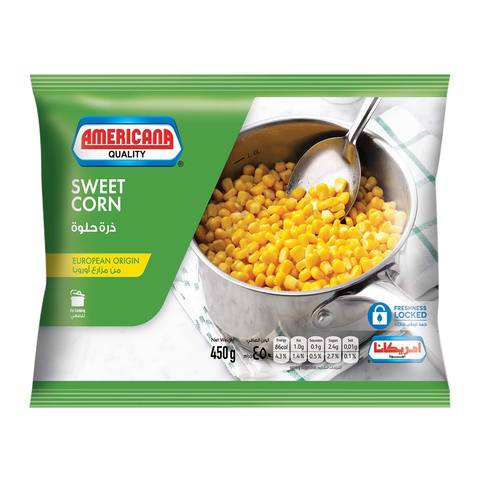 Americana Frozen Sweet Corn Kernel 450g