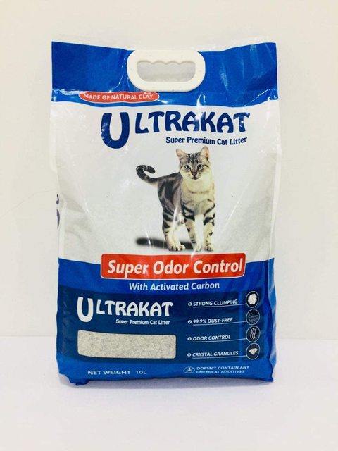 Ultrakat Cat Litter Unscented 10L