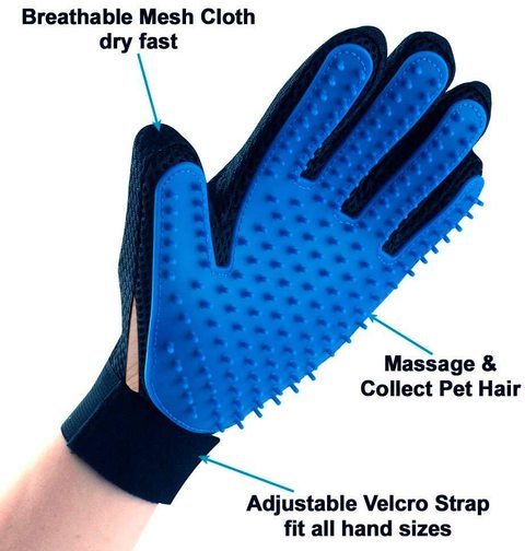 Pet hair hot sale remover glove