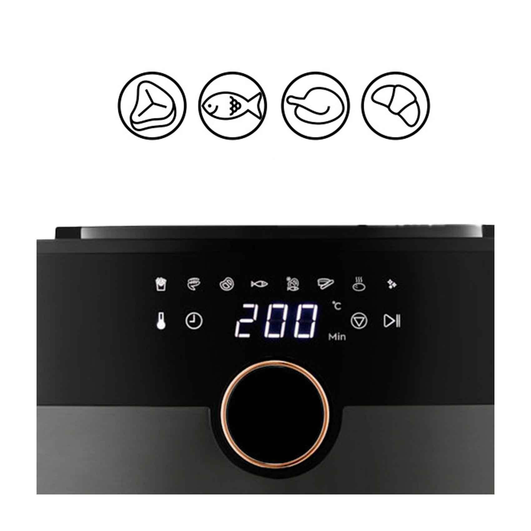 Buy Tefal Air Fryer TFEY701D28 1850 Watt 5.6 Liter Black Online - Shop  Electronics & Appliances on Carrefour Jordan