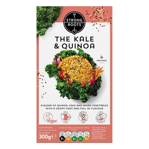 Strong Roots The Kale And Quinoa Burger 300g price in UAE | Carrefour ...