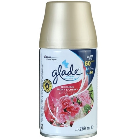 Glade Blooming Peony &amp; Cherry Automatic Air Freshener Refill - 269ml