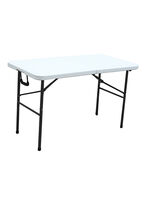 اشتري Generic Foldable Buffet Table White/Black 122X75X60Centimeter في الامارات