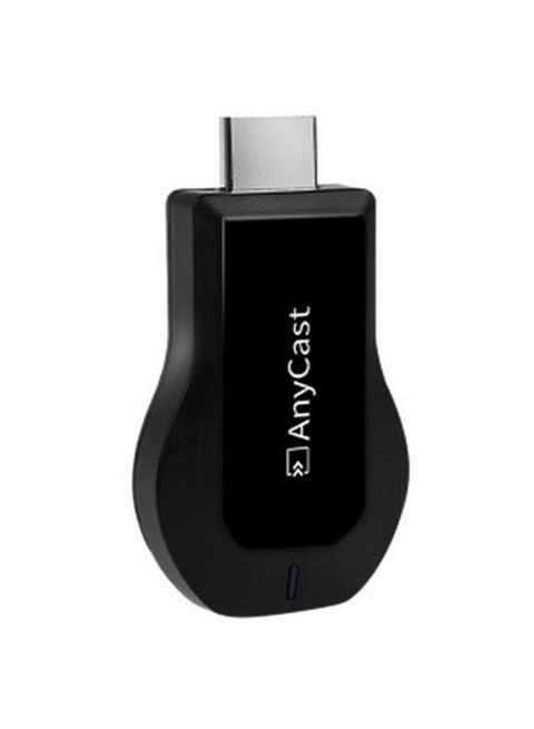 Anycast - Wireless Wi-Fi Dongle Receiver V3845B Black