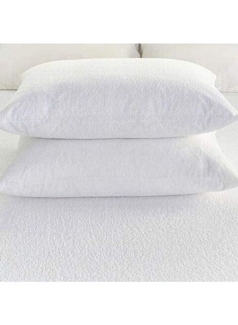 Cotton pillow best sale protectors with zip