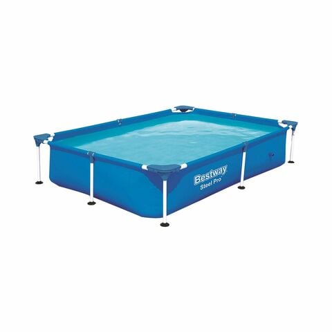 Bestway Steel Pro Splash Pool Blue 221x150cm