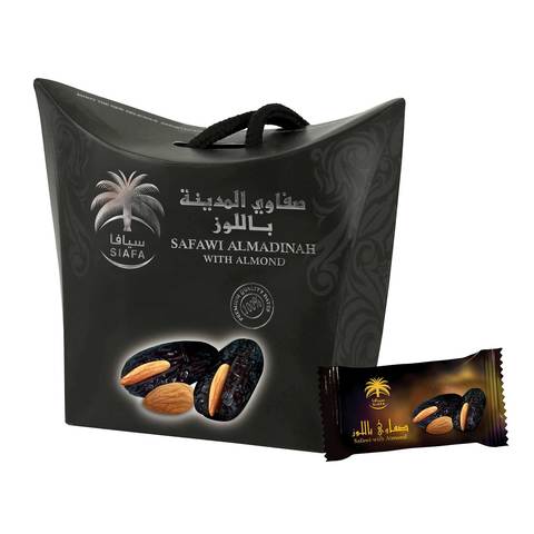 Buy Siafa Safawi Almadinah With Almond 115g in Saudi Arabia