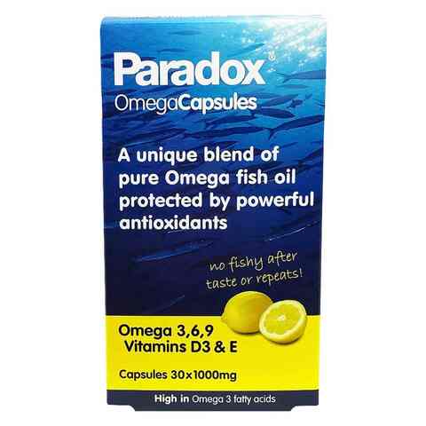 Buy Paradox Omega 1000mg 30 Capsules Online Carrefour Qatar