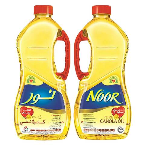 Noor Pure Canola Oil 1.5L Pack of 2