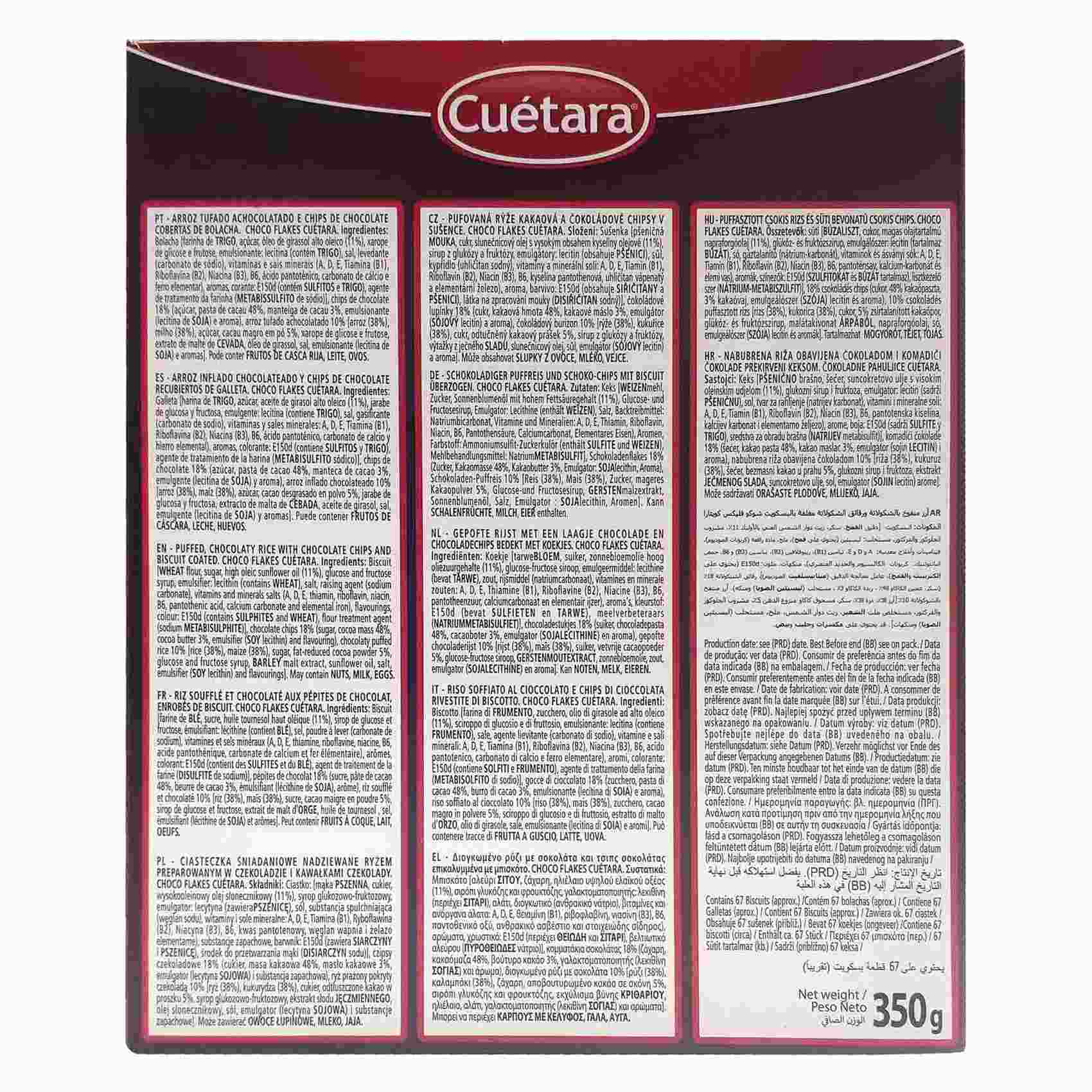 Buy Cuetara - Choco Flakes With Vitamins, Iron & Calcium Online in the UAE  – AutoSearchApp