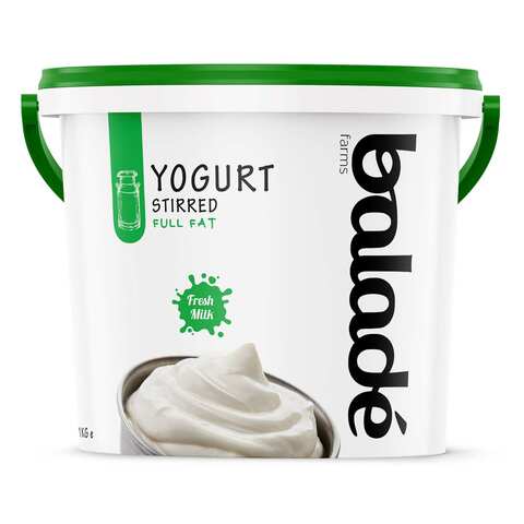 Balade Full Fat Natural Stirred Yogurt 1kg