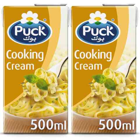 Puck Cooking Cream 500ml Pack of 2